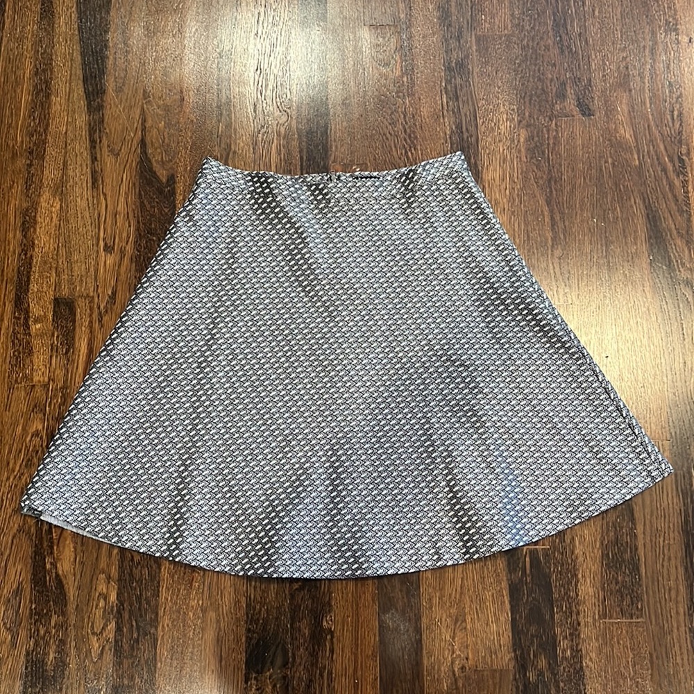Theory geometric Aline skirt